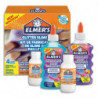 ELMERS &#39;&#39;GLITTER&#39;&#39; Kit &#39;&#39;tout en un&#39;&#39; Slime colle paillette Bleu et Violet