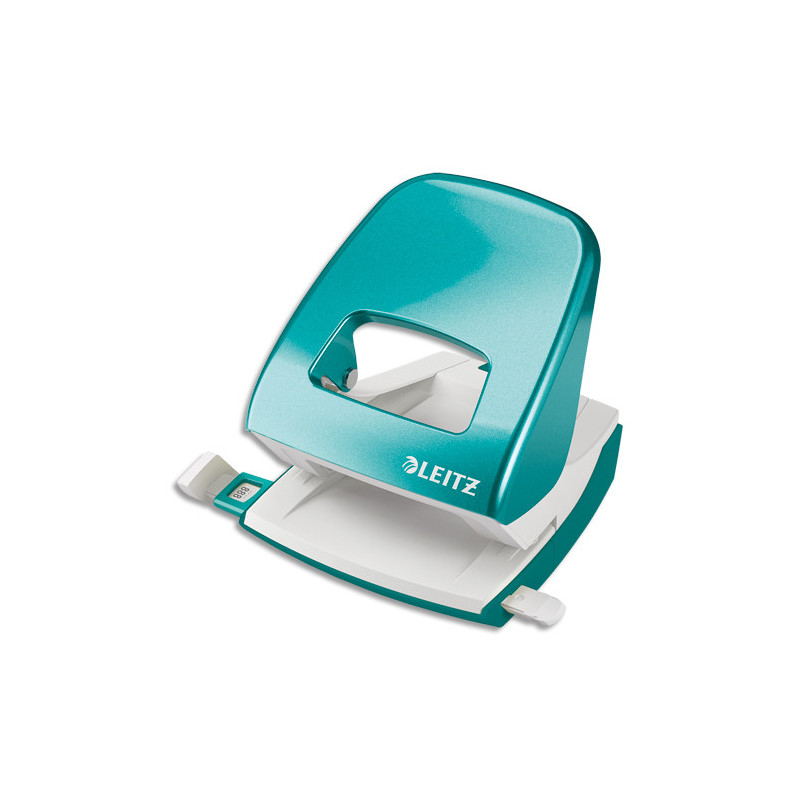 LEITZ Perforateur NeXXT menthe - 2 trous en métal - Capacité 30 feuilles - Livré en Boîte