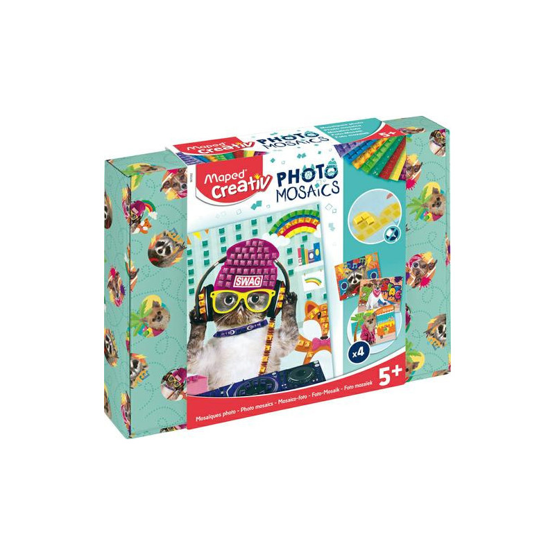 MAPED Creativ PHOTO MOSAICS - Animaux COOL