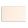 CLAIREFONTAINE Paquet de 25 cartes 210g POLLEN 8,2x12,8cm. Coloris Ivoire