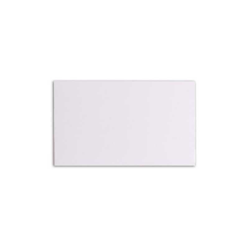 CLAIREFONTAINE Paquet de 25 cartes 120g POLLEN 8,2x12,8cm. Coloris Blanc