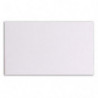 CLAIREFONTAINE Paquet de 25 cartes 120g POLLEN 8,2x12,8cm. Coloris Blanc