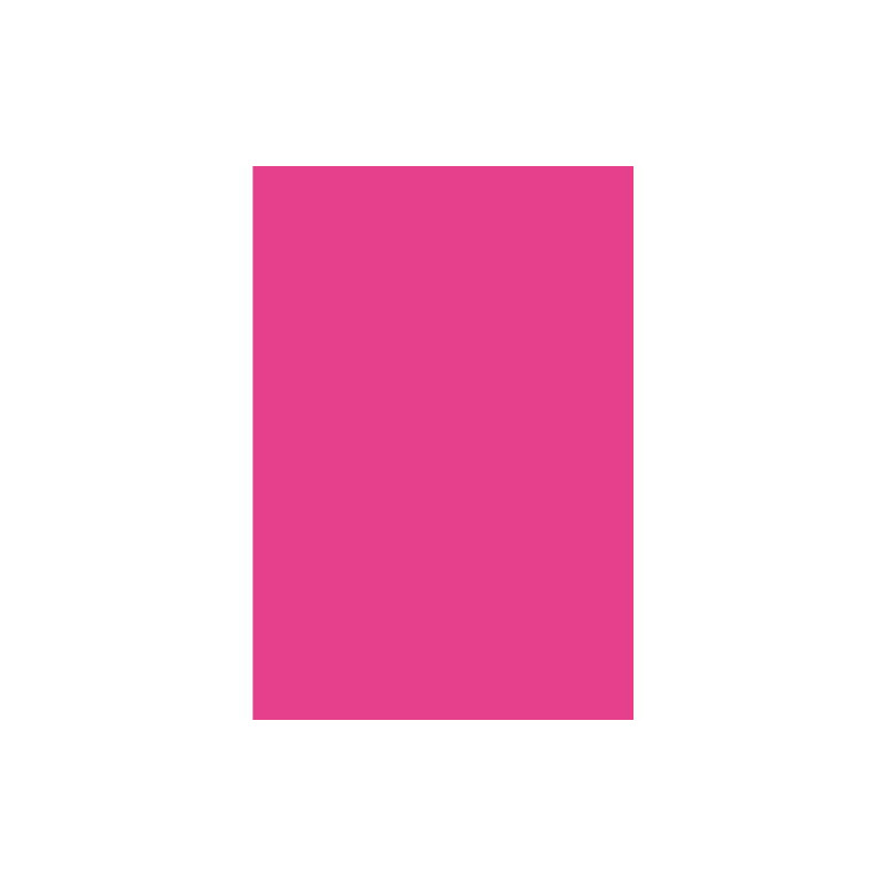 CLAIREFONTAINE Etui de 50 feuilles 120g POLLEN 21x29,7cm. Coloris Rose fuchsia