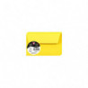 CLAIREFONTAINE Paquet de 20 enveloppes 120g POLLEN 9x14cm. Coloris Jaune soleil