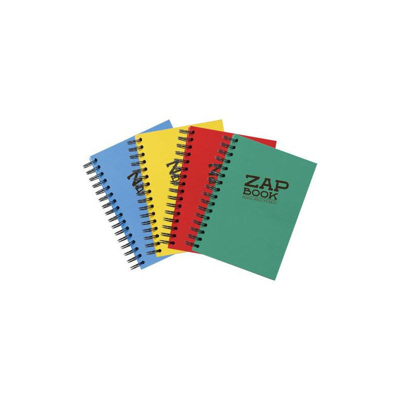 CLAIREFONTAINE ZAP BOOK RI A5 160F 80g ass&deg;1