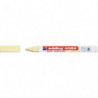 EDDING 4085 Marqueur craie liquide 4085. Couleur jaune pastel. Pointe fine