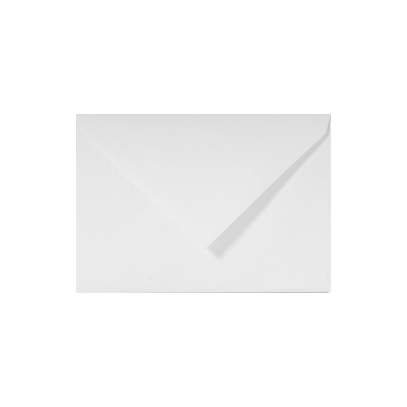 LALO Paquet de 25 enveloppes gommées format C5 16,2X22,9cm. Coloris Blanc