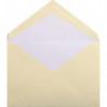 LALO Paquet de 25 enveloppes gommées format C5 16,2X22,9cm. Coloris Ivoire