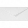 LALO Paquet de 25 enveloppes gommées format DL 11x22cm. Coloris Blanc