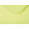 CLAIREFONTAINE Paquet de 20 enveloppes 120g POLLEN 11,4x16,2cm (C6). Coloris Vert bourgeon
