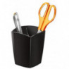 CEP Pot crayons CepPro en polystyrène 100% recyclé et 100% recyclable. Dim (lxhxp): 7,4x9,5x7,4 cm. Noir