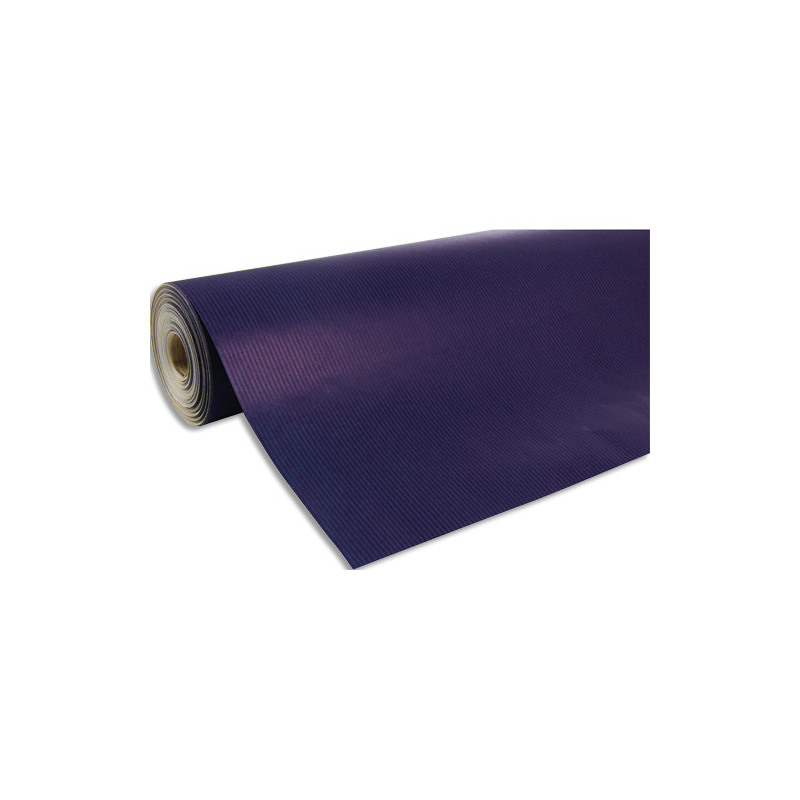 CLAIREFONTAINE Rouleau à Papier Kraft vegé Unicolor Bleu