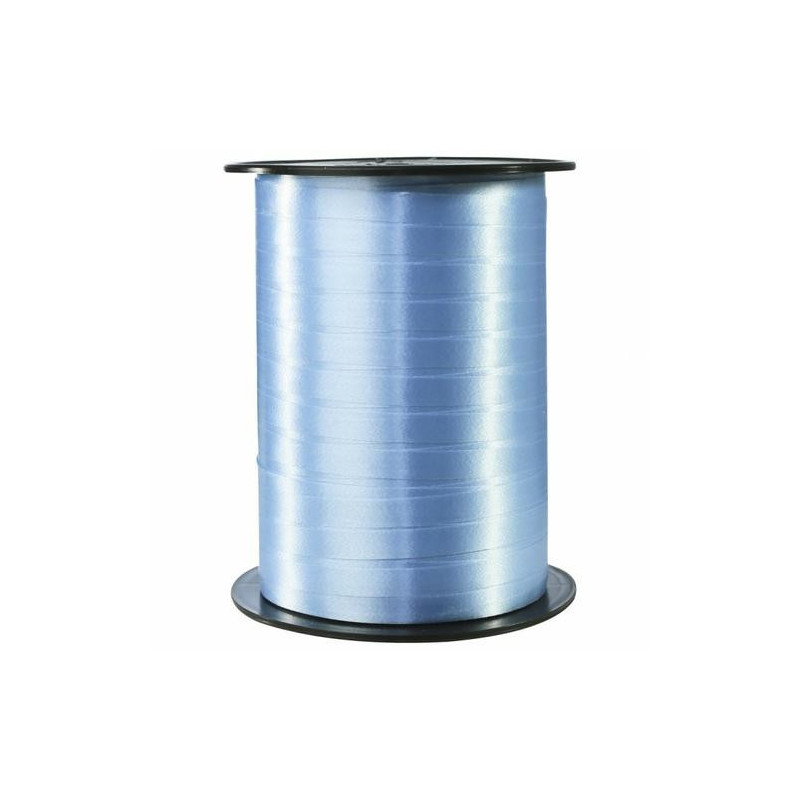 CLAIREFONTAINE Ruban Bolduc bobine lisse 500mx7mm, Bleu turquoise