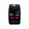 WENGER Adaptateur de voyage tout-en-1 compatible dans 200 pays 604551