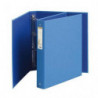 EXACOMPTA Classeur 4 anneaux FOREVER dos 4cm en carte recyclé 18&#47;10e. Format A4. Coloris bleu clair