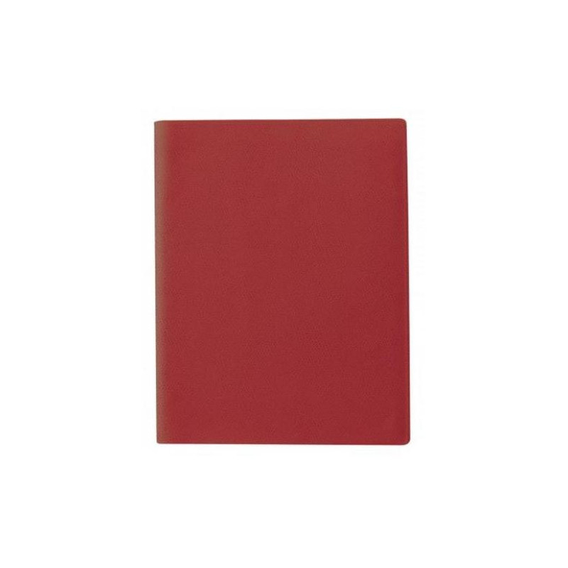 EXACOMPTA Classeur 4 anneaux FOREVER dos 4cm en carte recyclé 18&#47;10e. Format A4. Coloris rouge