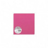 CLAIREFONTAINE Paquet de 25 cartes 210g POLLEN 16x16cm. Coloris Fuchsia