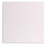 CLAIREFONTAINE Paquet de 25 cartes 210g POLLEN 16x16cm. Coloris Blanc