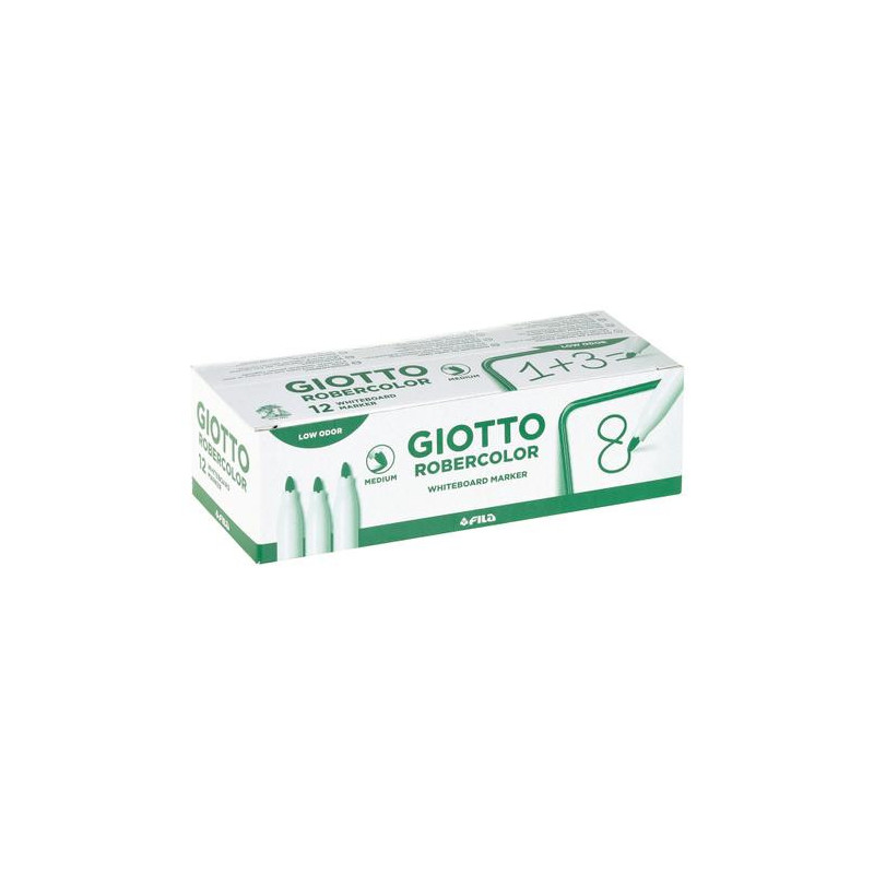 GIOTTO Feutre effaçable pointe ogive Vert Moyenne 413404