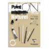 CLAIREFONTAINE Bloc PaintON encollé A4 30F 250g naturel