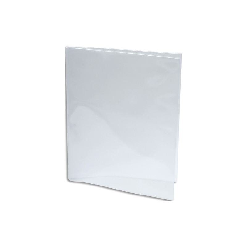 OXFORD Etui 4 faces en PVC 15&#47;100eme. Format A4 21x29,7cm. Coloris transparent