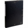 EXACOMPTA Boîte de classement EXABOX en carte lustrée 7&#47;10e. Dos de 2,5 cm. Coloris Noir