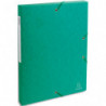 EXACOMPTA Boîte de classement EXABOX en carte lustrée 7/10e. Dos de 2,5 cm. Coloris Vert