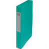 EXACOMPTA Boîte de classement EXABOX en carte lustrée 7/10e. Dos de 4 cm. Coloris Vert