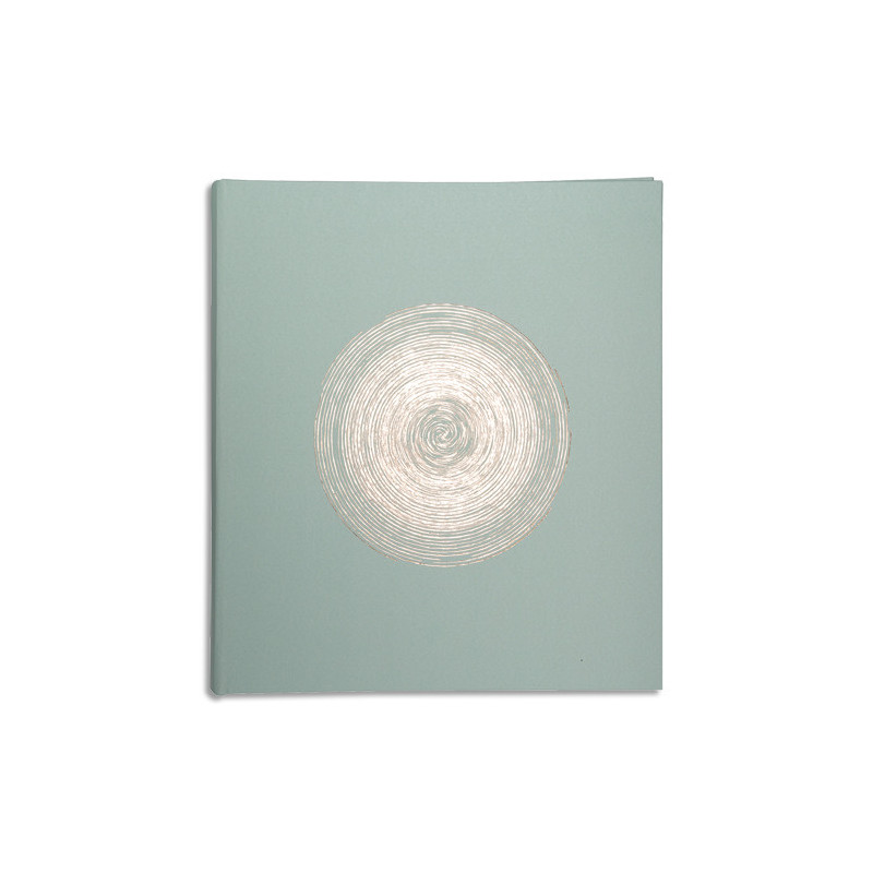 EXACOMPTA Album photos livre ELLIPSE. Capacité 300 photos, pages Blanches. 29x32 cm, coloris Vert