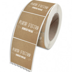 Etiquettes adhésives...