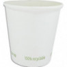 Sachet 50 gobelets carton 10-12 cl / 4 oz Bio Sans Film Plastique 450GOBBIO