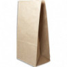 Colis 350 Sacs SOS 22+14x40 cm sans poignées en papier kraft brun 70 g/m2 2214403501SOSKR70