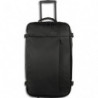 TUCANO Trolley de voyage taille m souple, noir intérieur coloré, 2 roues, BTRTUG-M-BK