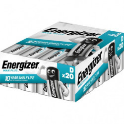 ENERGIZER Max Plus 20 piles...