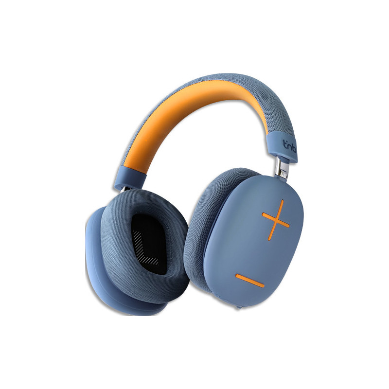 TNB Casque Bluetooth sans fil - bleu &amp; orange CBBOUNCE2BL