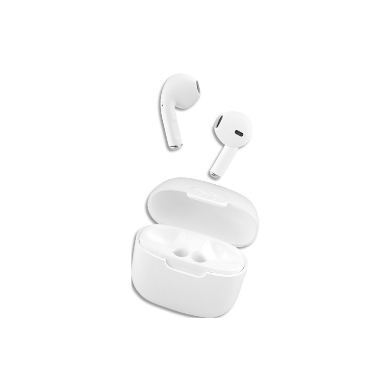 TNB Écouteurs TWS avec boîtier de charge - blanc EBFEATWH3