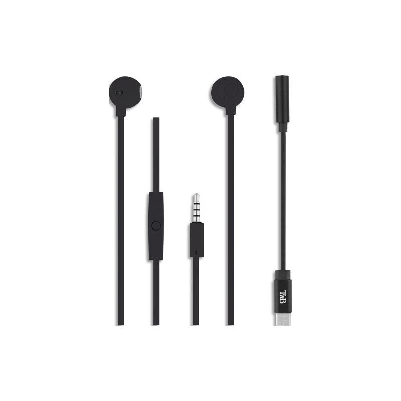 TNB Ecouteurs semi intra-auriculaires - Noir ESSWEETCBK