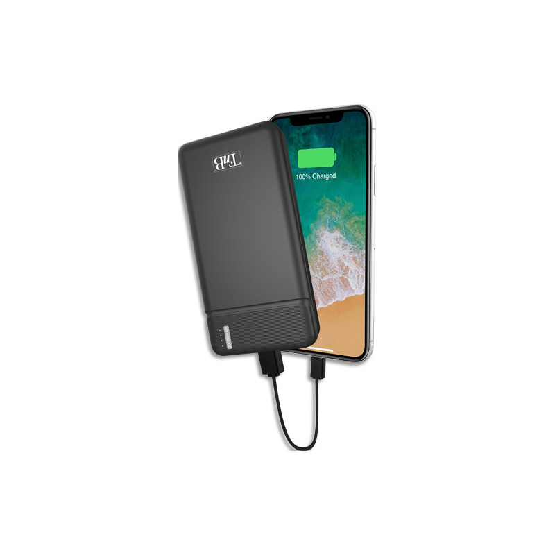 TNB Batterie nomade 20000 mah - noir PBU20000