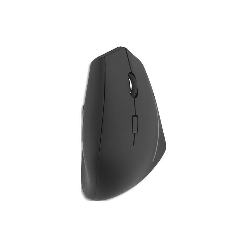 TNB Souris sans fil ergonomique verticale bluetooth + usb-a 2,4 ghz - noir MWERGOVBT