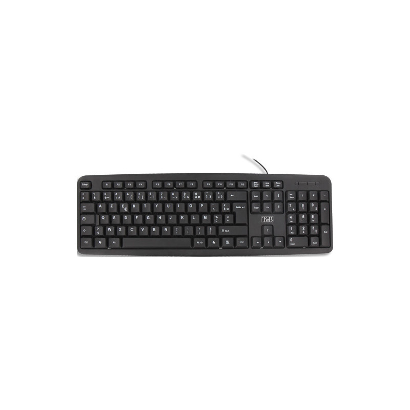 TNB Clavier filaire confortable - noir KBSUBK
