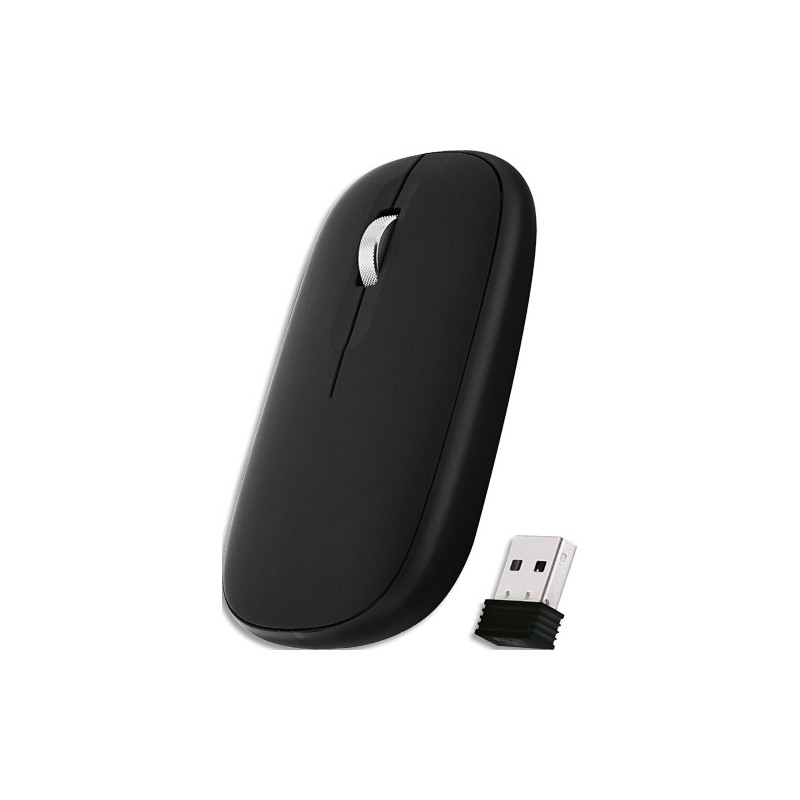 TNB Iclick - souris sans fil colorée dual connect - noir MWCOLORBK