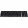 TNB Iclick - clavier bluetooth rechargeable ultra fin - gris bleu KBWPRO