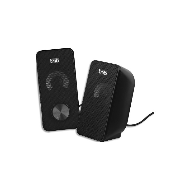 TNB Office - enceintes pour pc 2x3w rms - noir HPOFFICE