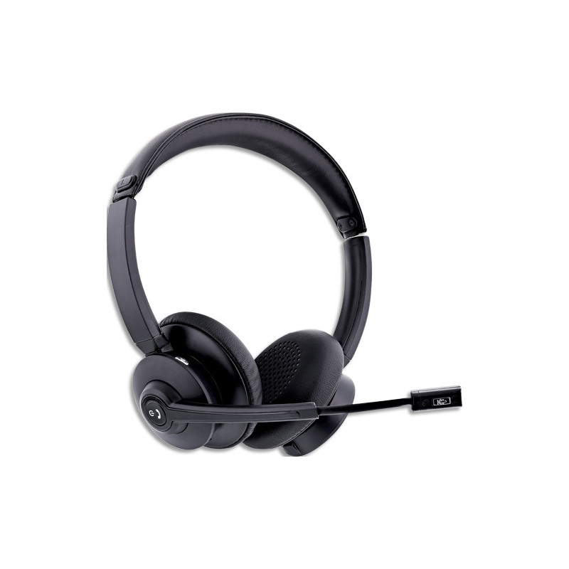 TNB Activ 1000x - casque professionnel bluetooth + 2,4 ghz avec base de recharge - noir ACTIV1000X