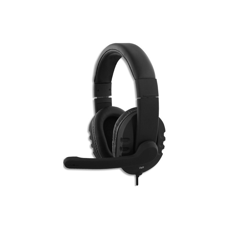 TNB Hs-300 - micro-casque filaire multimédia ultra confort - noir CSMHS300