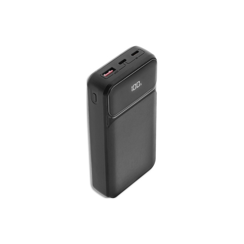 TNB Batterie externe 20 000 mah power delivery 65w - noir PBMU20000