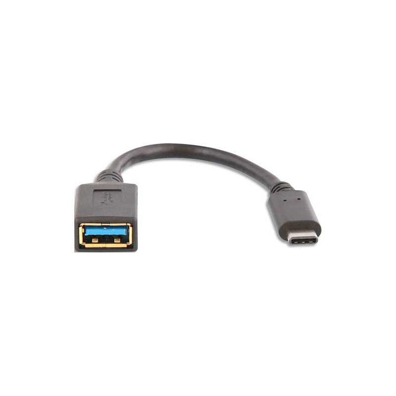 TNB Adaptateur usb type-c vers usb-a 3.0 - noir TCMUSBF