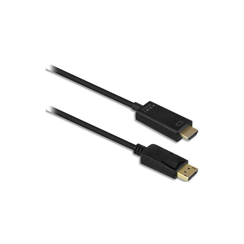 TNB C&acirc;ble hdmi m&acirc;le / displayport m&acirc;le 4k 2m - noir HDMIDP2