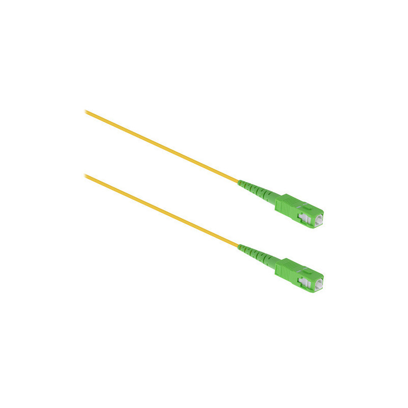 TNB C&acirc;ble fibre optique - sc/apc vers sc/apc 2m - jaune FIBREOPTIC2