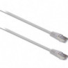 TNB C&acirc;ble rj45 m/m stp cat. 5e droit blindé 3m - blanc RJ45D3